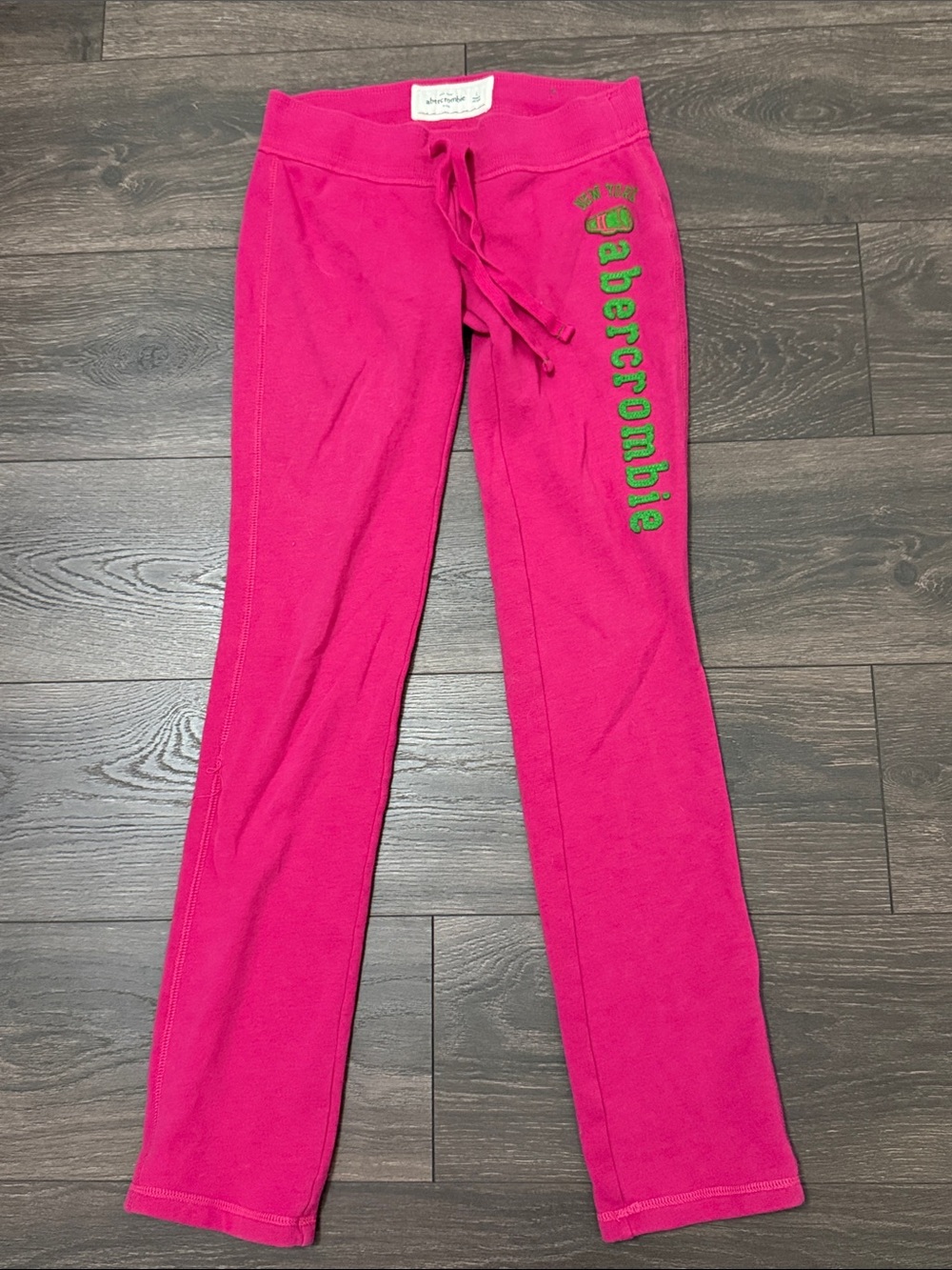 Y2k Abercrombie Kids Hot Pink Sweatpants